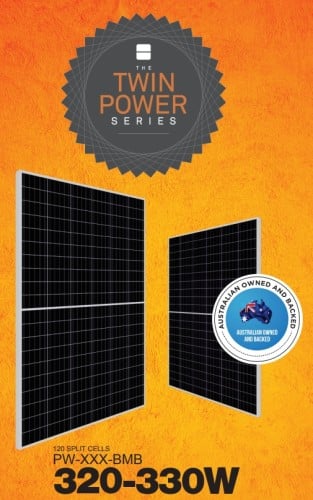 Twin Power Series - Mono PERC 120 Split Cell 320-330W